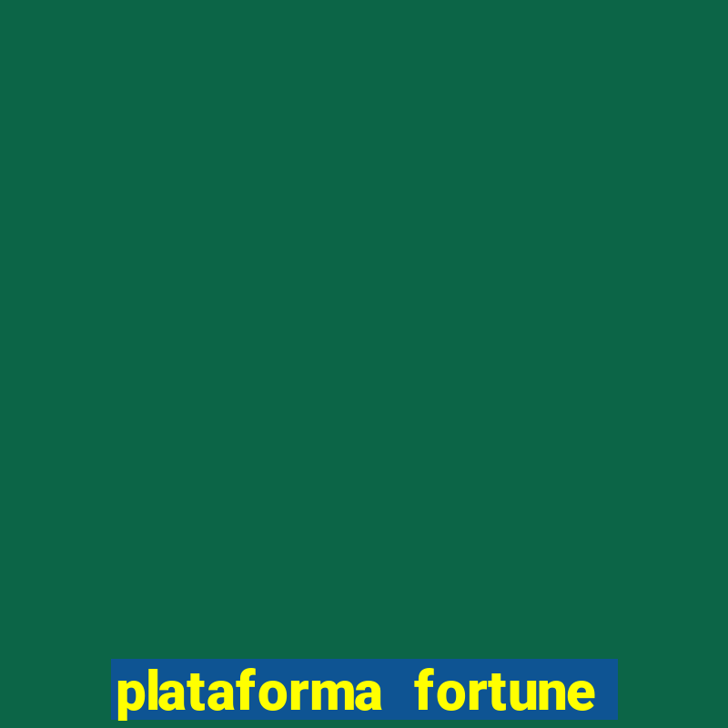 plataforma fortune tiger deposito 1 real